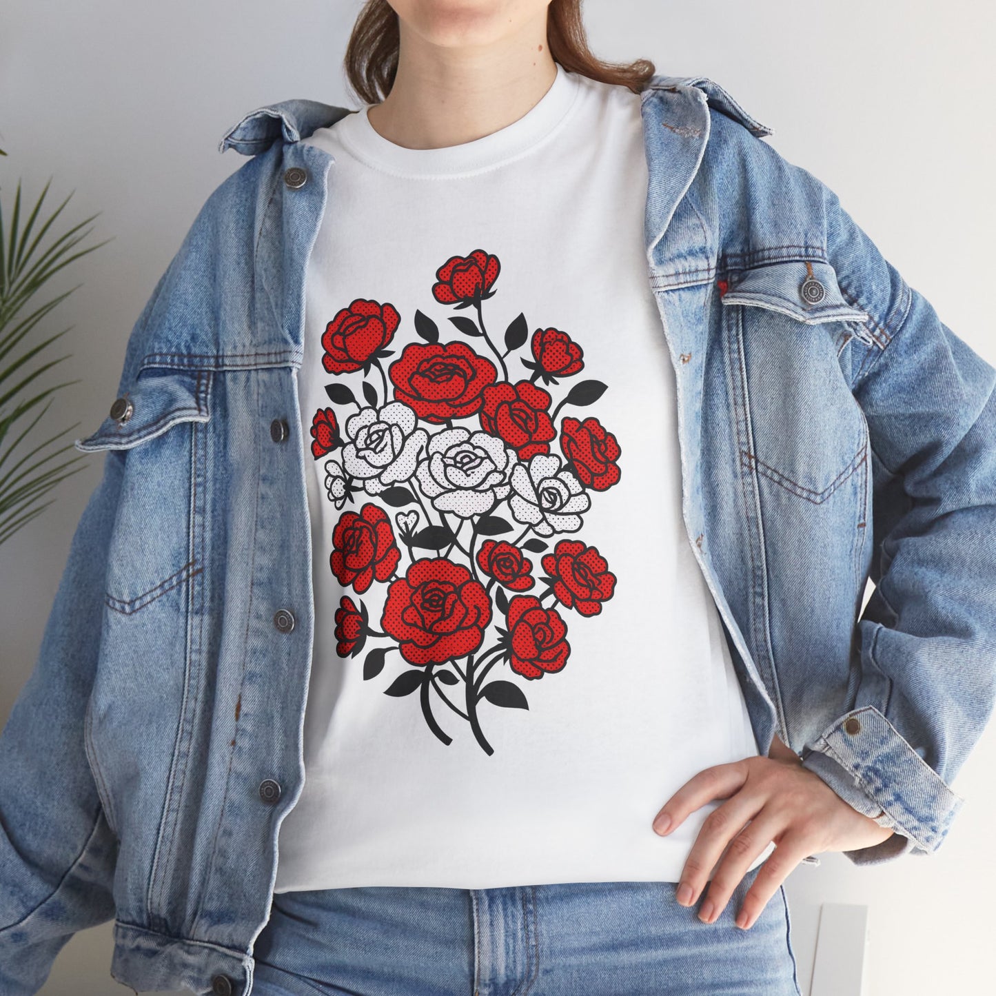 Unisex T-shirt with flowers - Austria