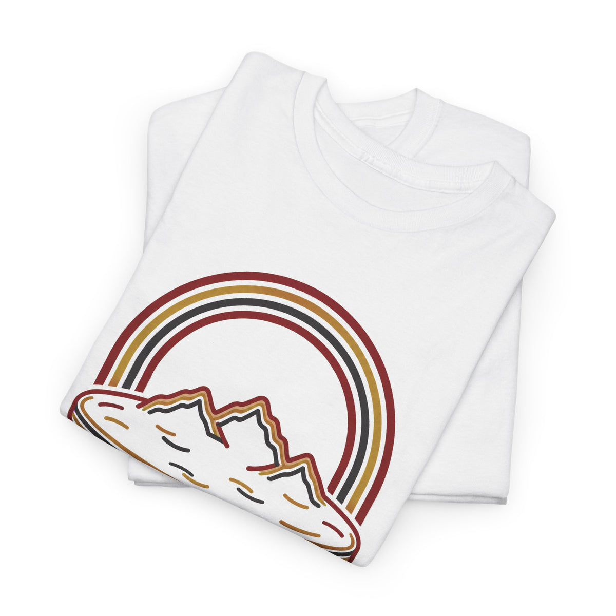 Unisex T-Shirt mit Zitat - Goethe - Schweiz wie ein Pfannkuchen