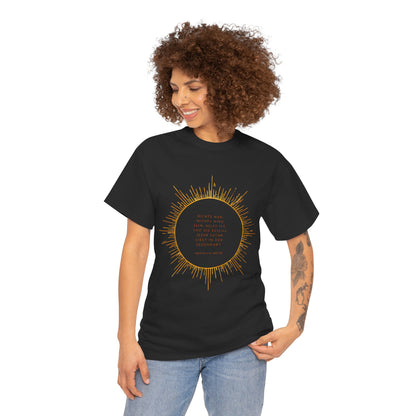 Unisex T-Shirt mit Zitat - Hermann Hesse - Essenz