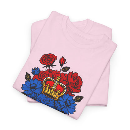 Unisex T-shirt with flowers - Serbia