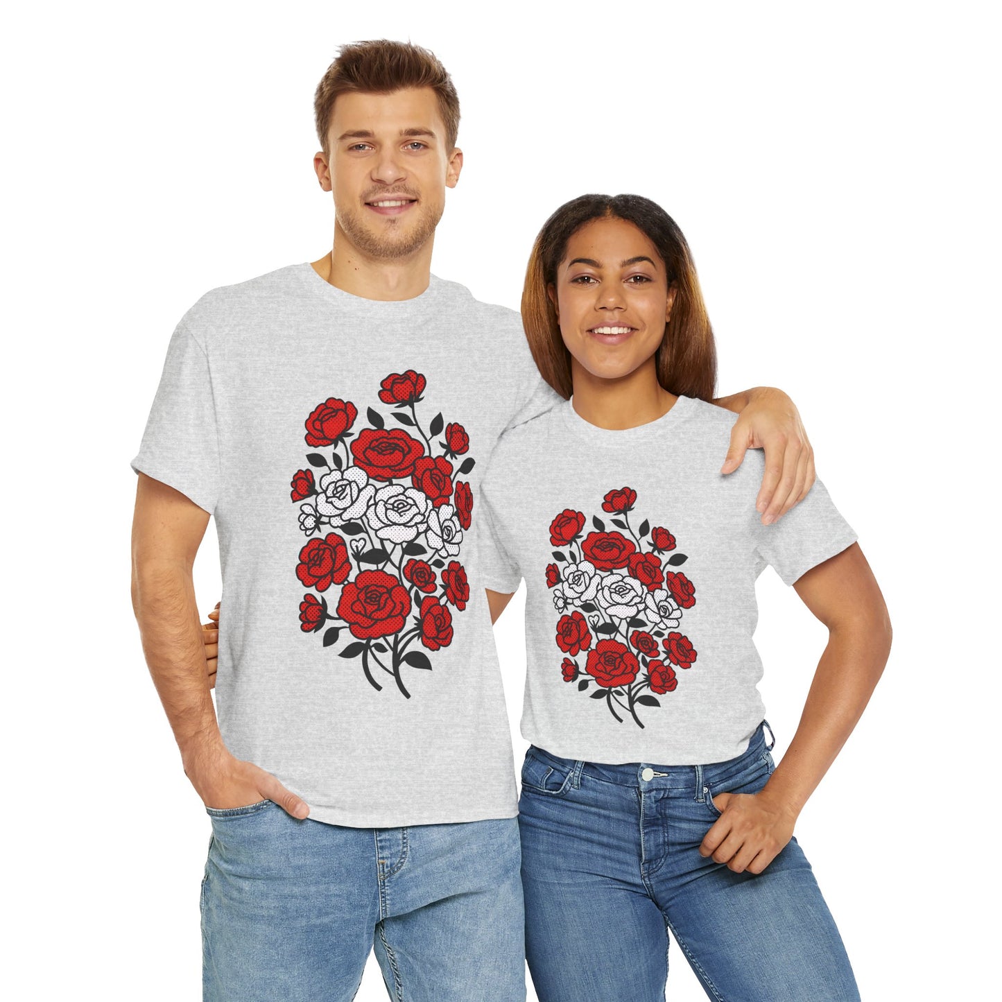 Unisex T-shirt with flowers - Austria