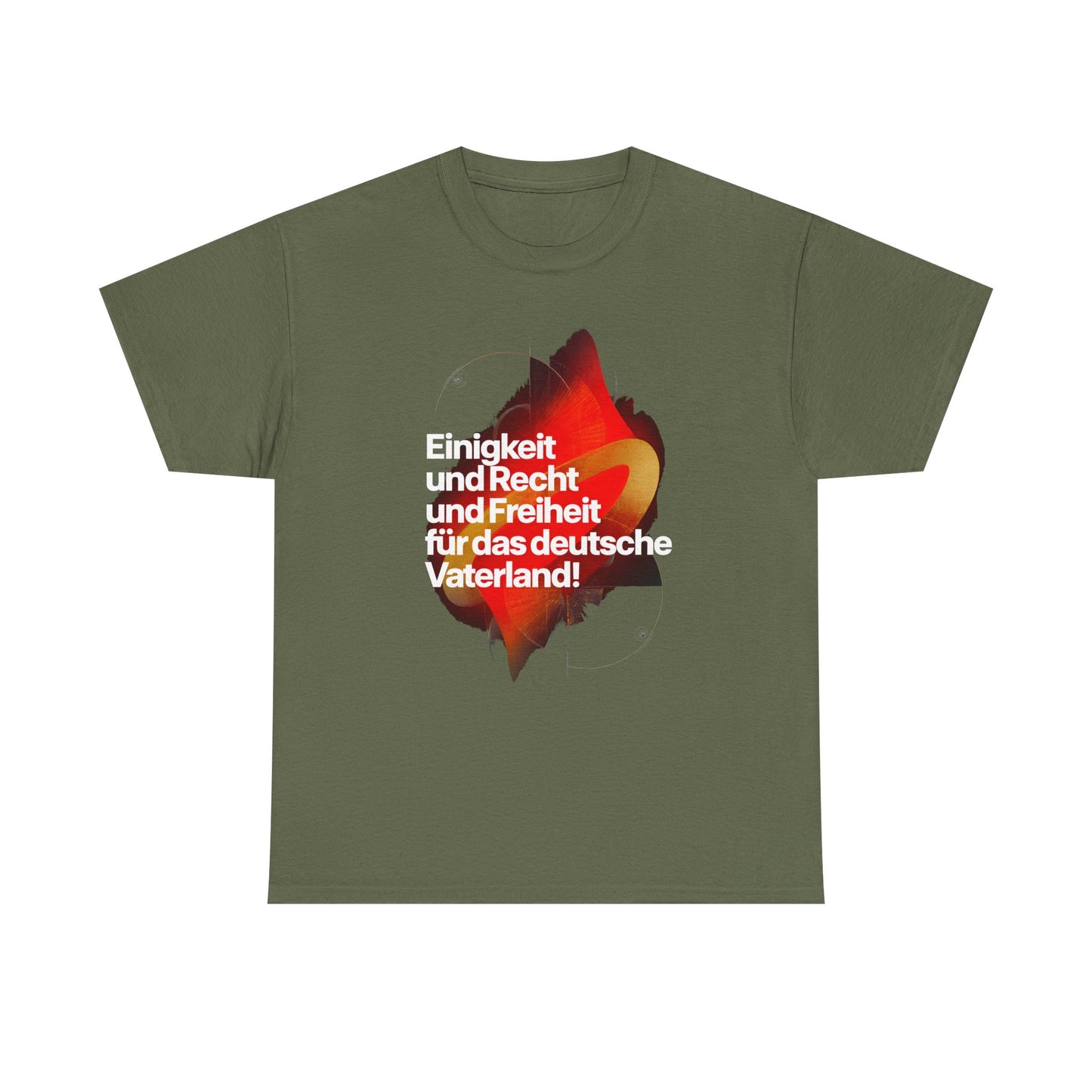Unisex T-shirt with anthem - Germany
