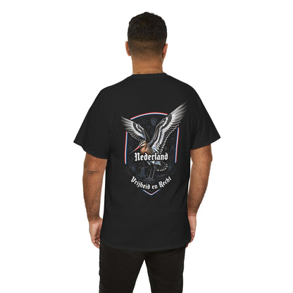 Unisex T-Shirt mit  Schnepfen und Spruch - Niederlande