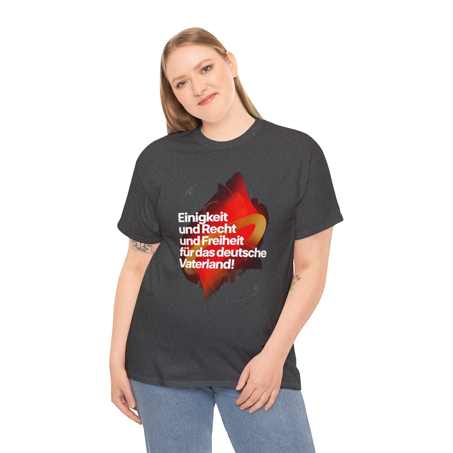 Unisex T-shirt with anthem - Germany