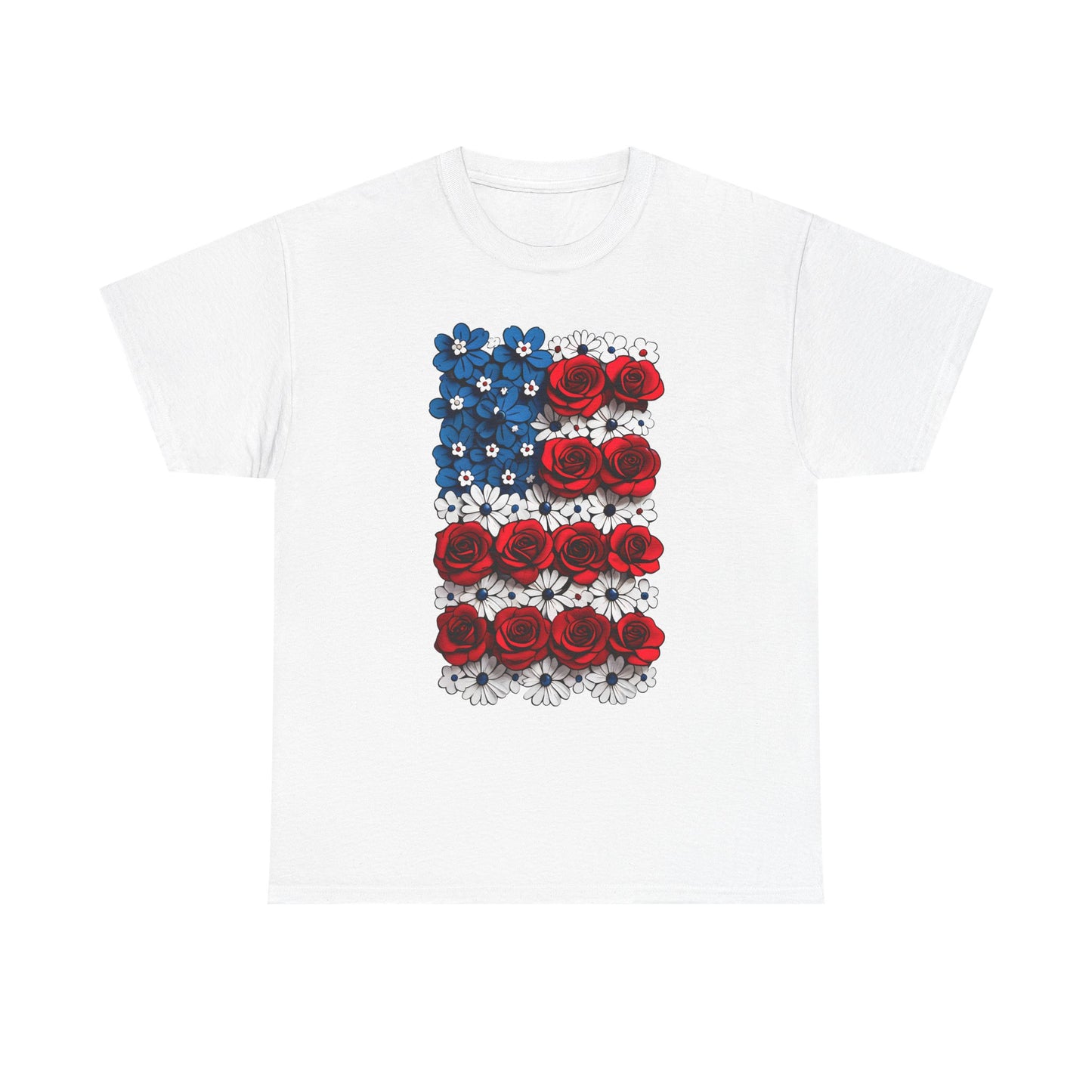 Unisex floral T-shirt - US