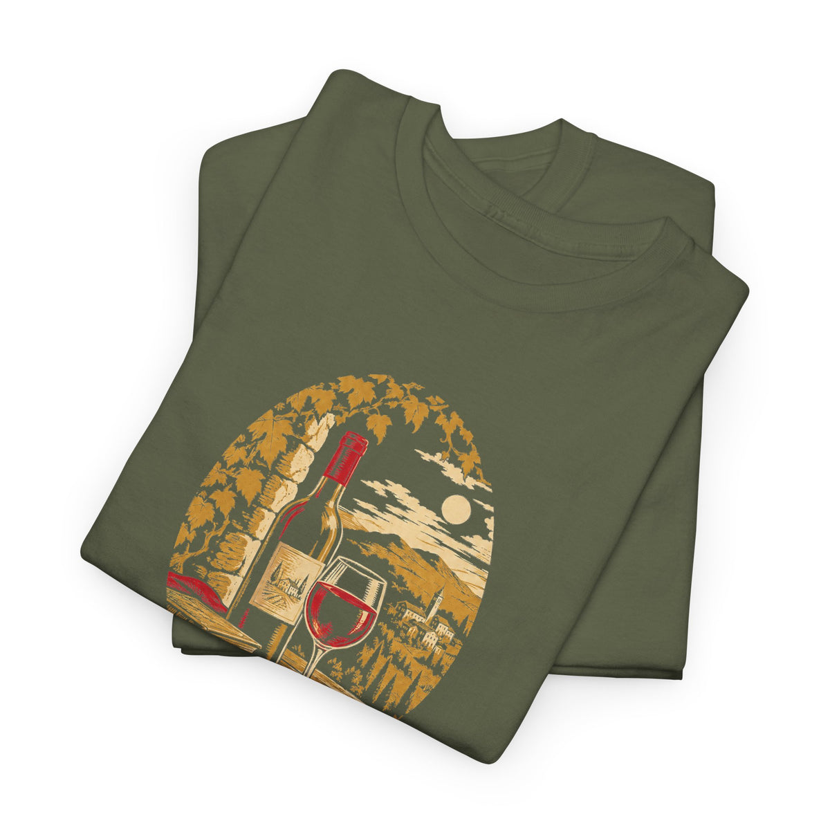 Unisex T-Shirt mit Zitat - Busch - Rotwein für alte Knaben