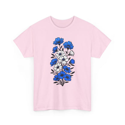 Unisex T-shirt with flowers - Greece