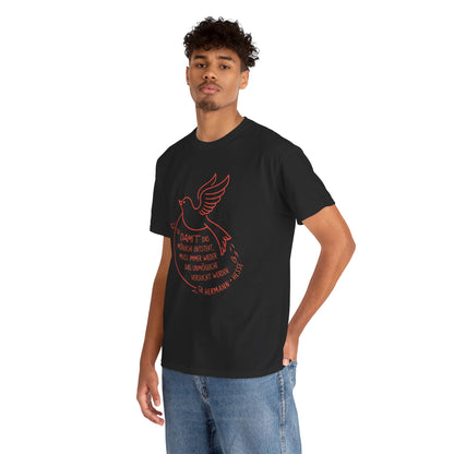 Unisex T-Shirt mit Zitat - Hermann Hesse - Unmögliche