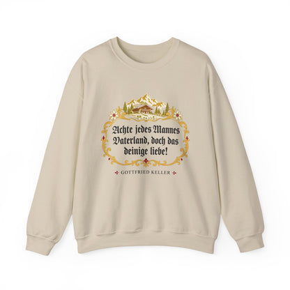 Unisex Sweatshirt mit Zitat - Keller - Das deinige liebe