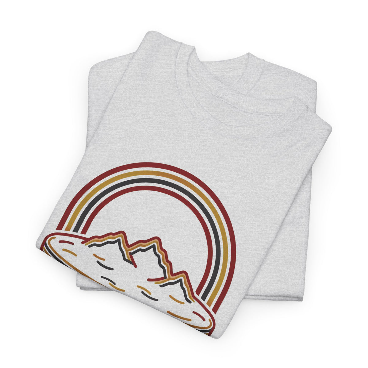 Unisex T-Shirt mit Zitat - Goethe - Schweiz wie ein Pfannkuchen