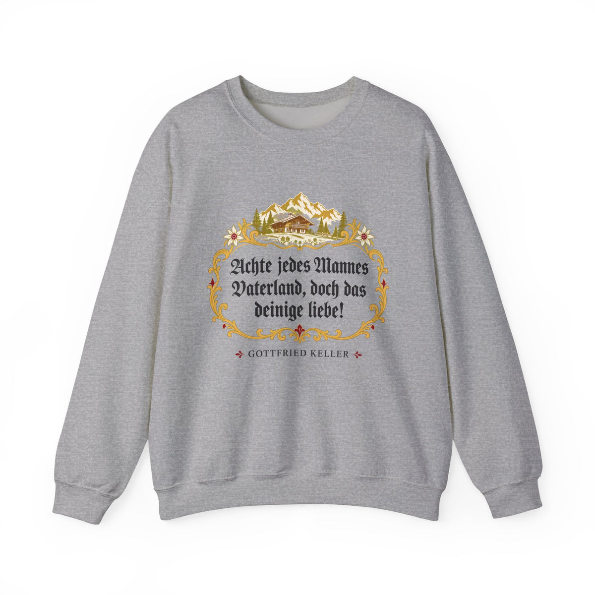 Unisex Sweatshirt mit Zitat - Keller - Das deinige liebe