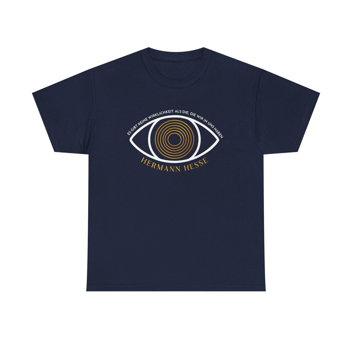 Unisex T-Shirt mit Zitat - Hermann Hesse - Wirklichkeit