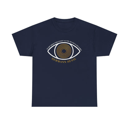 Unisex T-Shirt mit Zitat - Hermann Hesse - Wirklichkeit