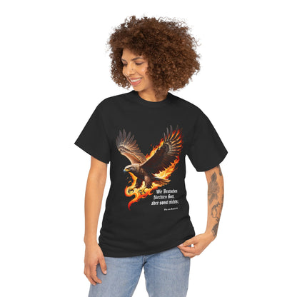 Unisex T-Shirt mit Zitat - Otto von Bismarck