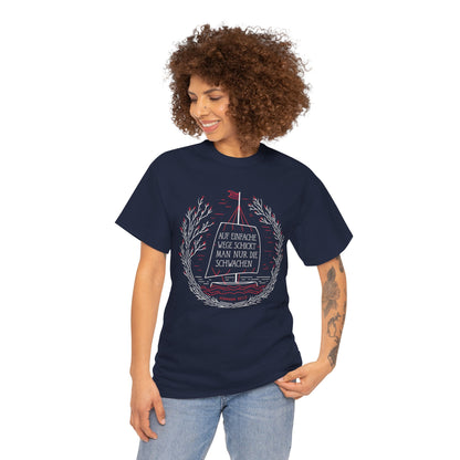 Unisex T-Shirt mit Zitat - Hermann Hesse - Einfache Wege