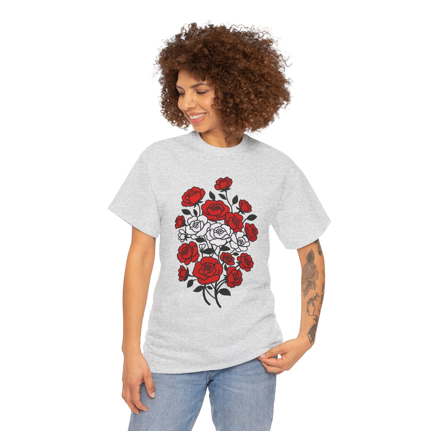 Unisex T-shirt with flowers - Austria
