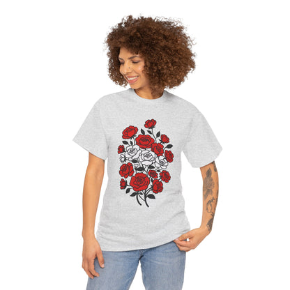 Unisex T-shirt with flowers - Austria