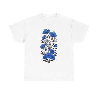 Unisex T-shirt with flowers - Greece