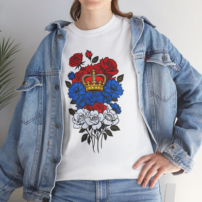 Unisex T-shirt with flowers - Serbia