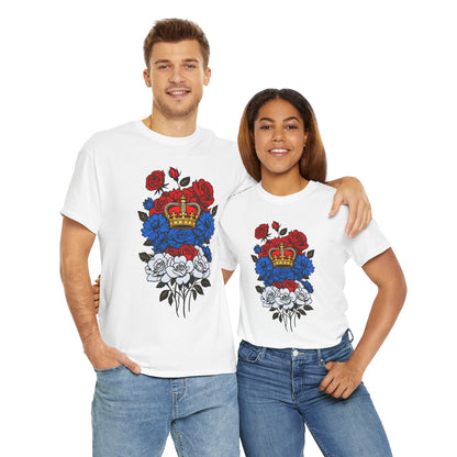 Unisex T-shirt with flowers - Serbia