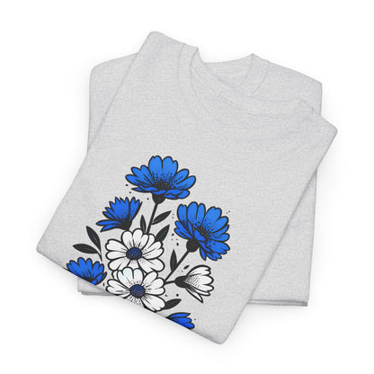 Unisex T-shirt with flowers - Greece