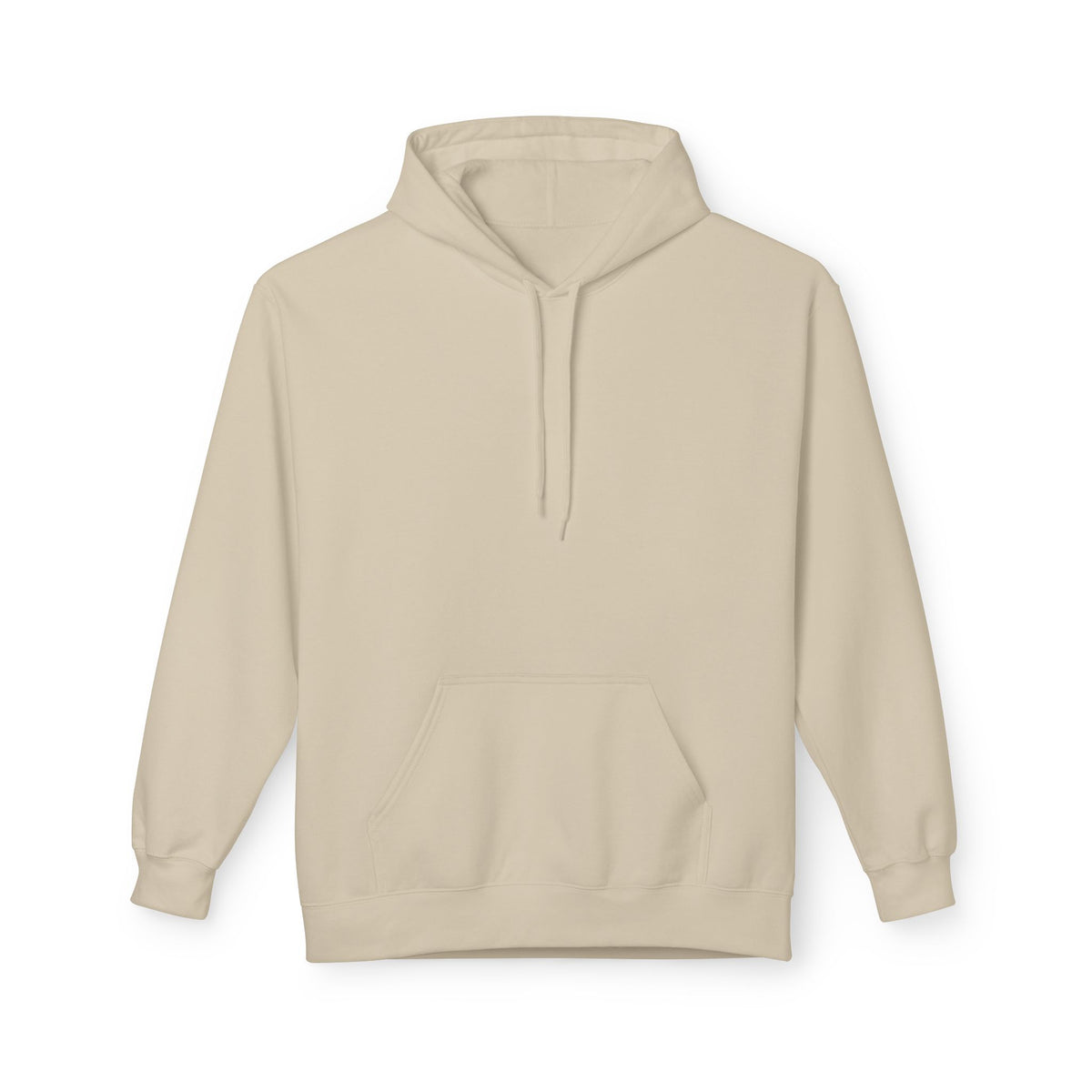Unisex Fleece Hoodie mit Zitat - Malortie - Essen Trinken Schlafen