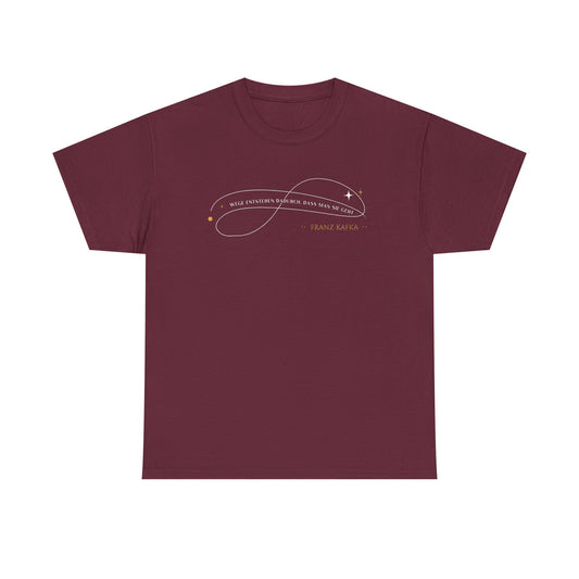 T-Shirt mit Zitat - Franz Kafka - Wege