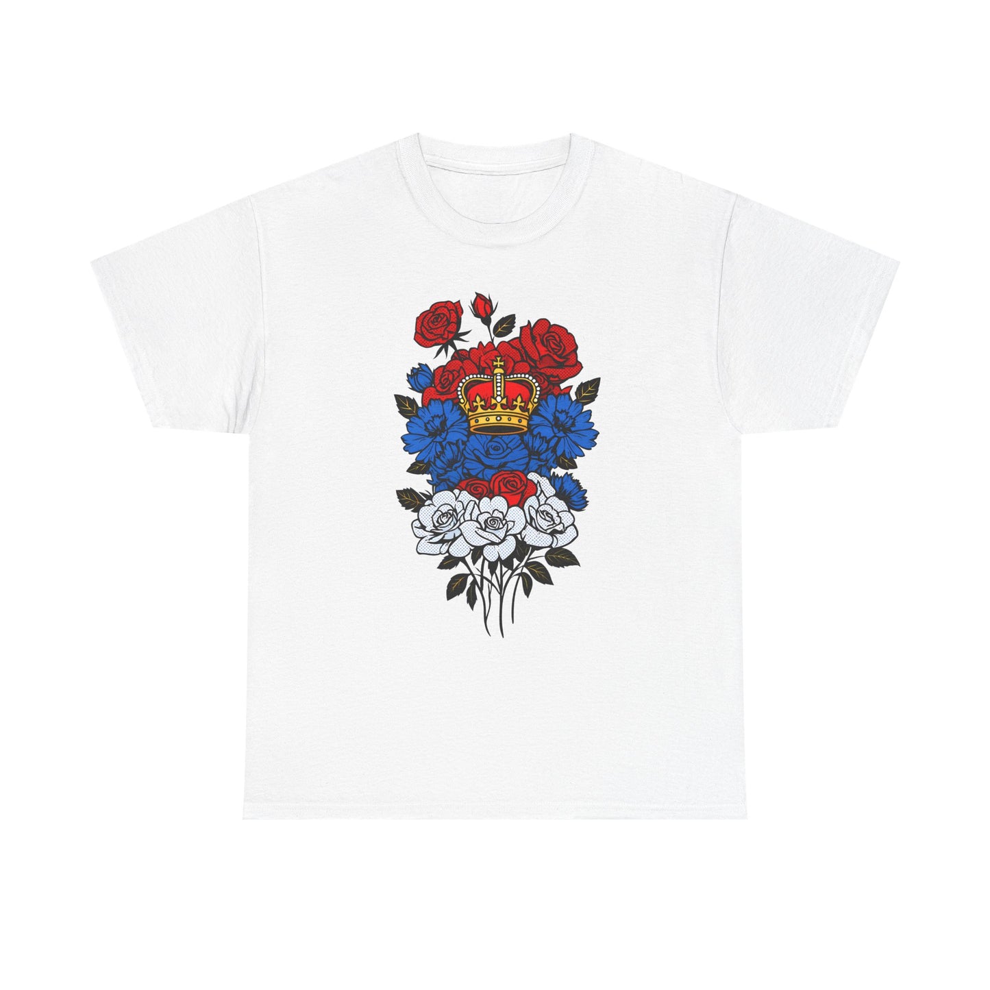 Unisex T-shirt with flowers - Serbia