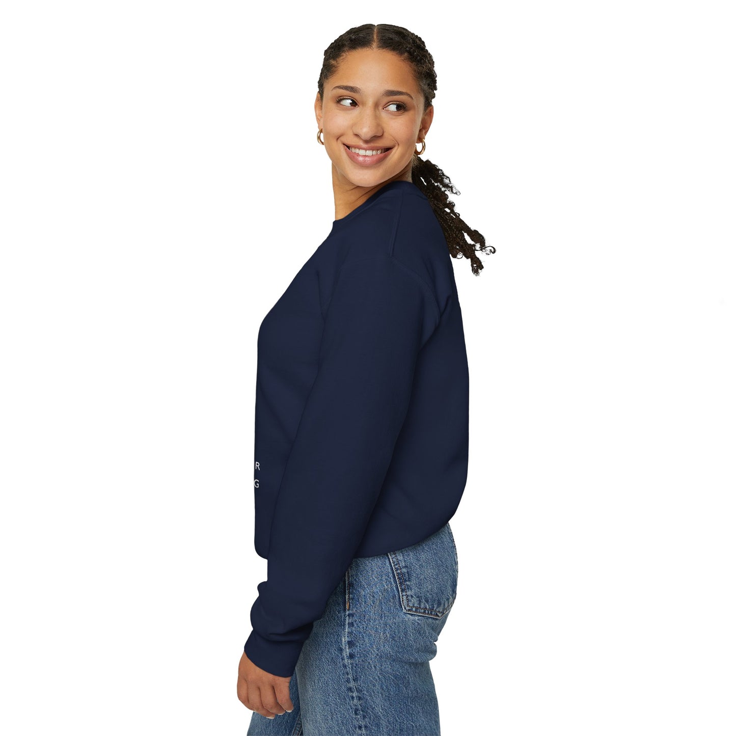 Unisex Sweatshirt mit Zitat - Heinrich Heine - Dumme Bemerkung