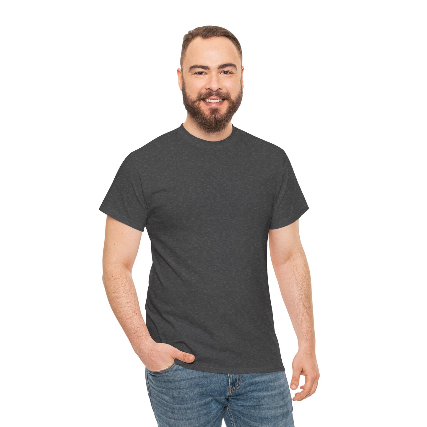 Unisex T-Shirt mit Zitat - Heinrich Heine - Dumme Bemerkung (Druck hinten)