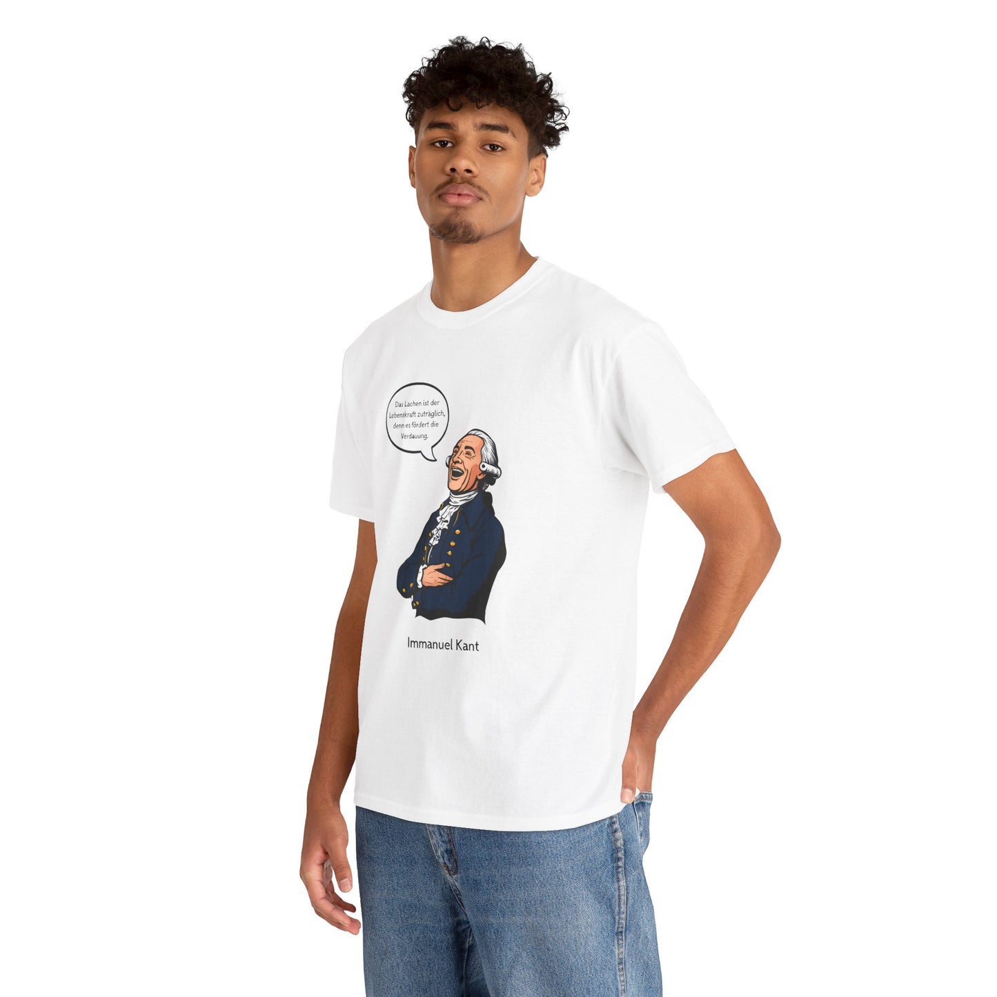 T-Shirt mit Zitat - Goethe - Verdauung
