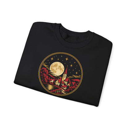 Unisex Sweatshirt mit Zitat - Claudius - Der Mond ist aufgegangen