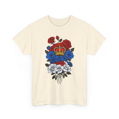 Unisex T-shirt with flowers - Serbia