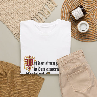 Unisex T-Shirt mit Zitat - Reuter - Uhl und Nachtigal