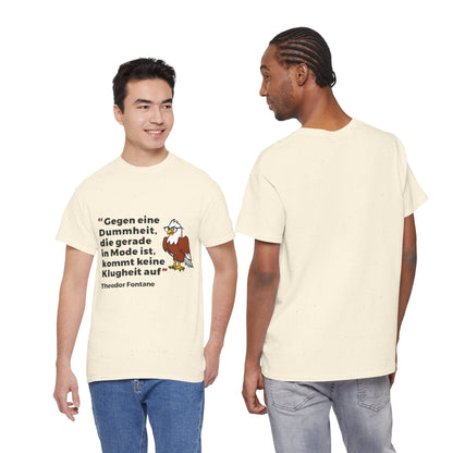 T-shirt with quote - Theodor Fontane - Fashion