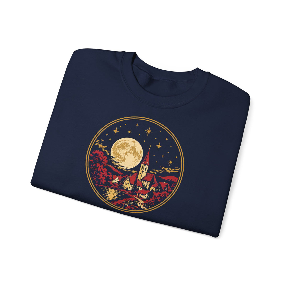 Unisex Sweatshirt mit Zitat - Claudius - Der Mond ist aufgegangen