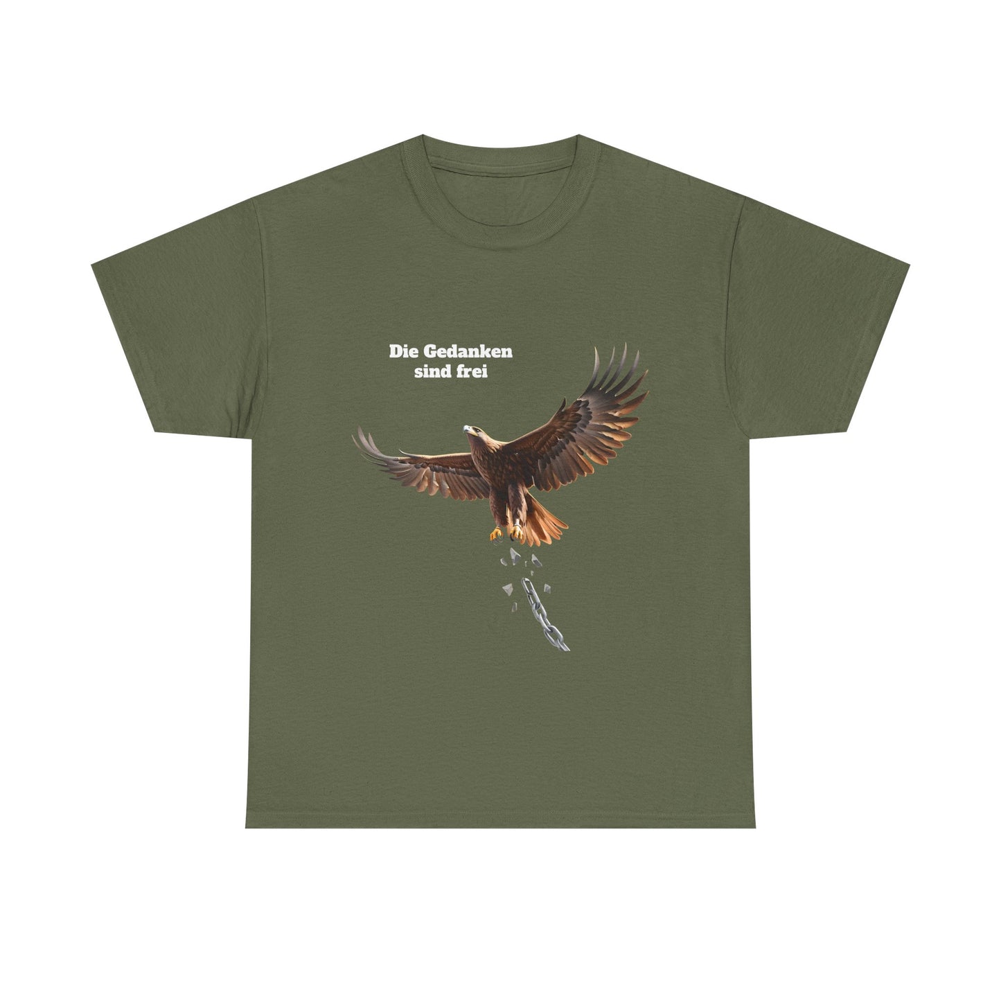 Unisex T-Shirt mit Volkslied - Gedanken sind frei