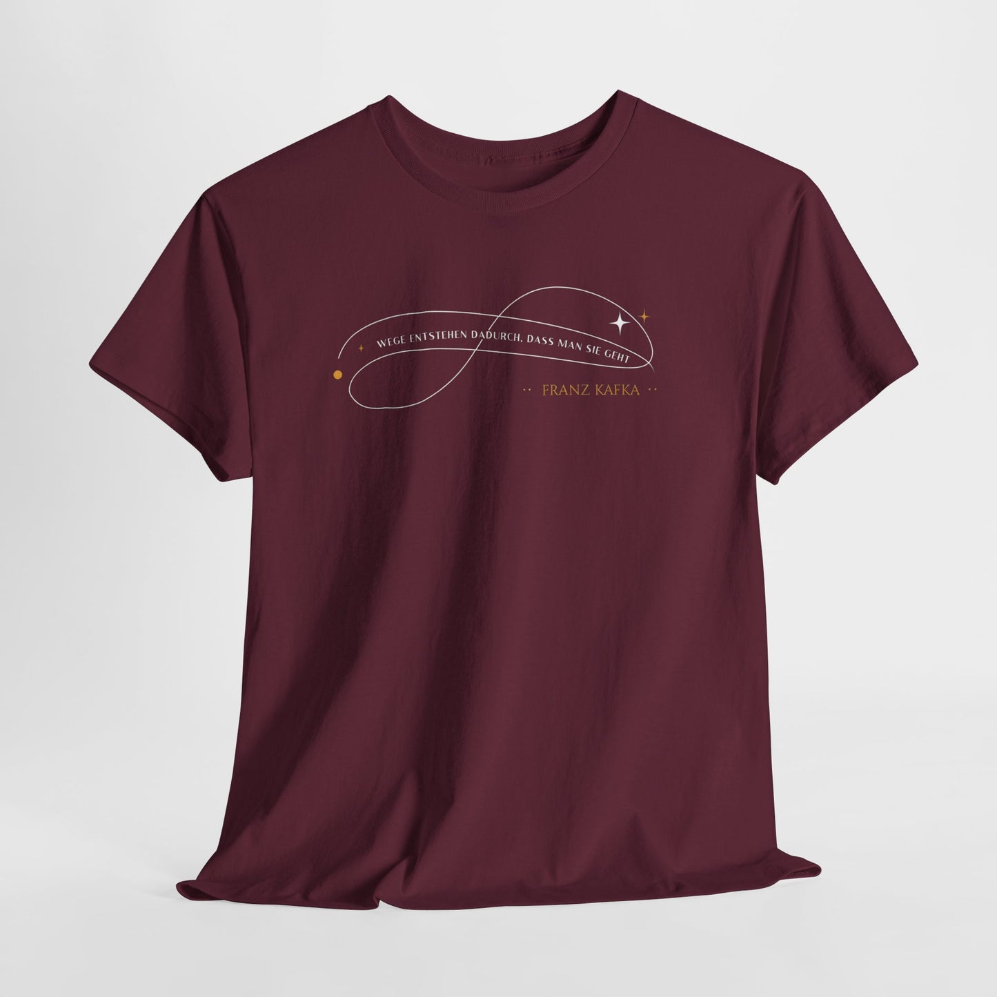 T-Shirt mit Zitat - Franz Kafka - Wege