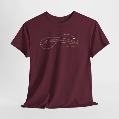 T-Shirt mit Zitat - Franz Kafka - Wege