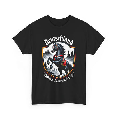 Unisex T-Shirt mit Pferd und Spruch - Deutschland