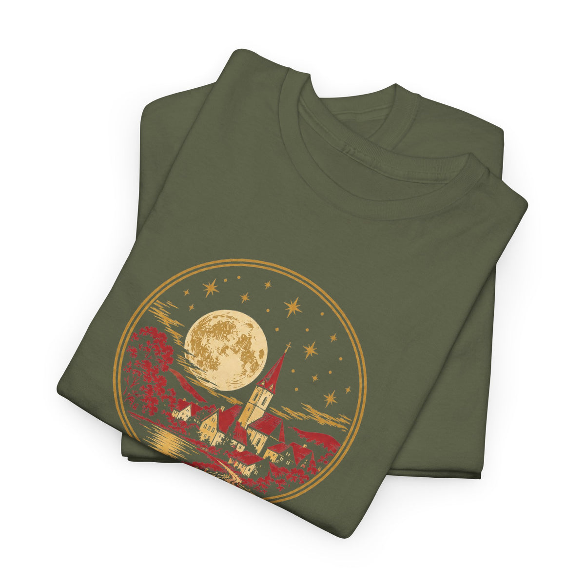 Unisex T-Shirt mit Zitat - Claudius - Der Mond ist aufgegangen