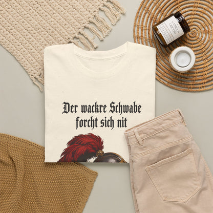 Unisex T-Shirt mit Zitat - Uhland - Der wackre Schwabe