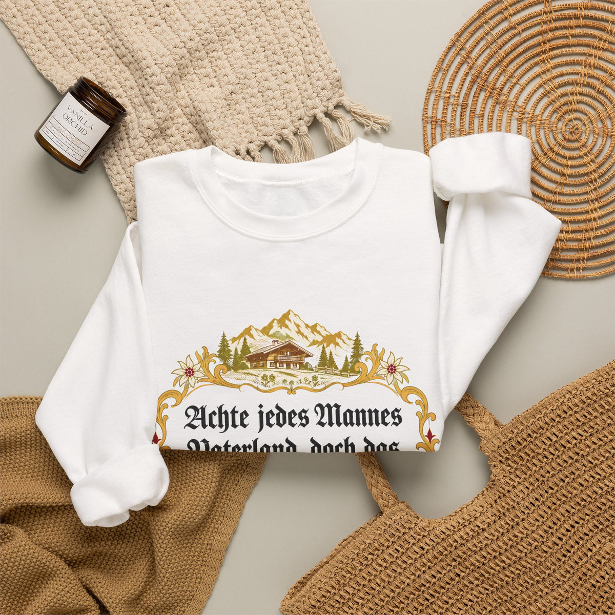 Unisex Sweatshirt mit Zitat - Keller - Das deinige liebe