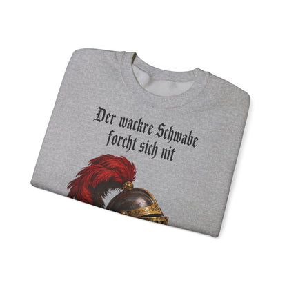 Unisex Sweatshirt mit Zitat - Uhland - Der wackre Schwabe