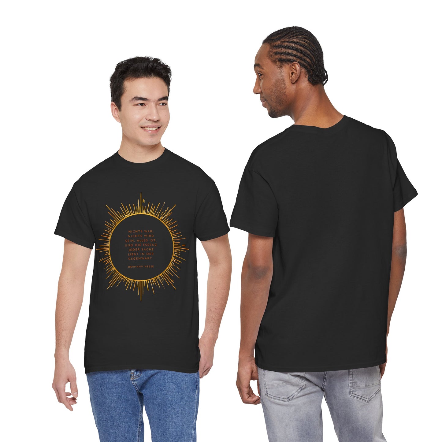 Unisex T-Shirt mit Zitat - Hermann Hesse - Essenz