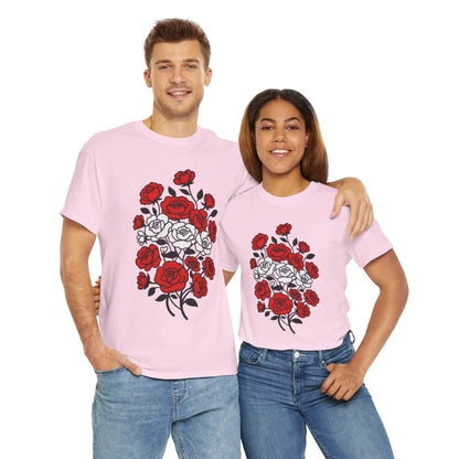 Unisex T-shirt with flowers - Austria