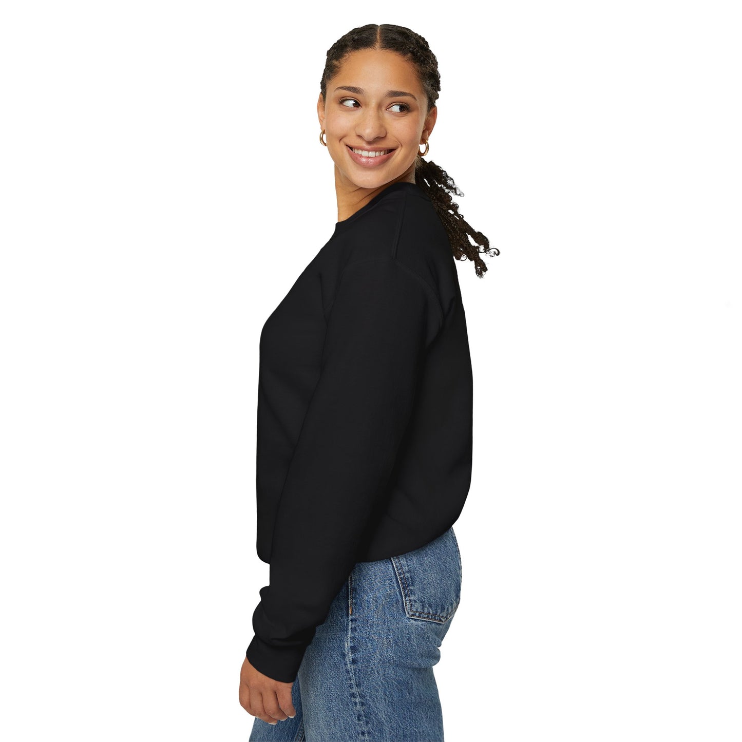 Unisex Sweatshirt mit Zitat - Friedrich Schiller - Glaube und Friede