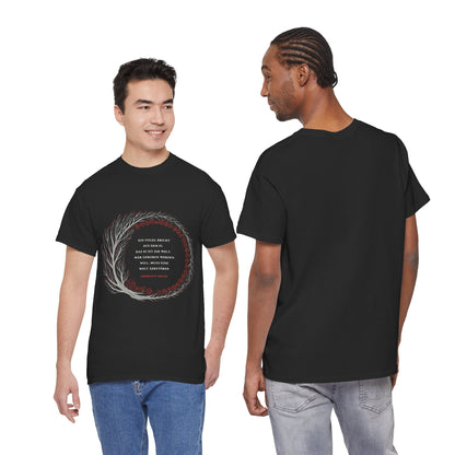 Unisex T-Shirt mit Zitat - Hermann Hesse - Ei