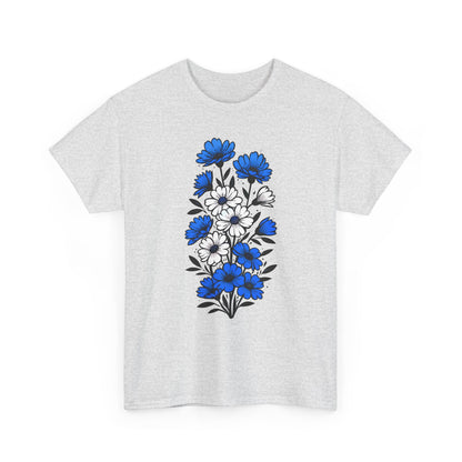 Unisex T-shirt with flowers - Greece