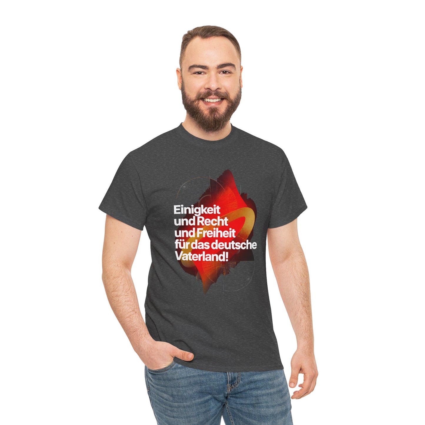 Unisex T-shirt with anthem - Germany